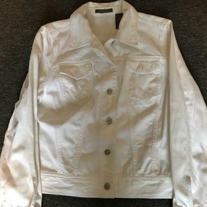 White Denim jacket